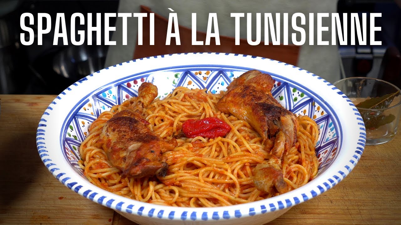 SPAGHETTI à la TUNISIENNE -- FELFEL IS LOVE