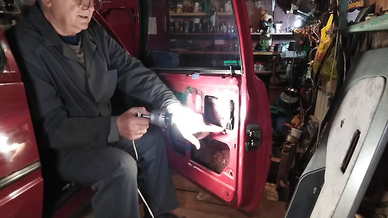 Реконструкция замка двери Таврия. 2 часть.