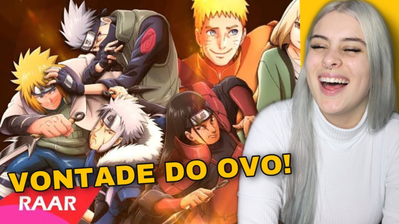 REAGINDO ao RAP DO HOKAGES - VONTADE DO OVO ‹ Alpha ›