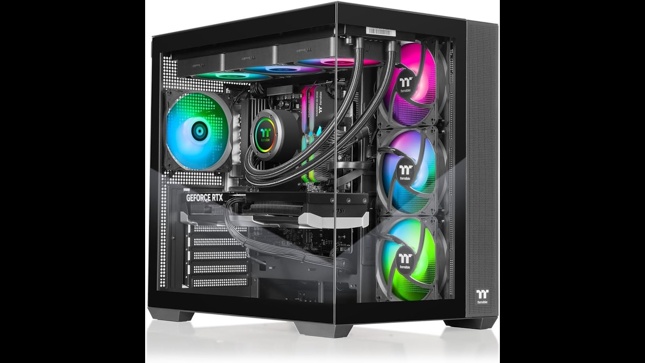 Review: Thermaltake Ryzen 7 9800X3D RTX 5070 Gaming PC – 1440p & 4K Performance!
