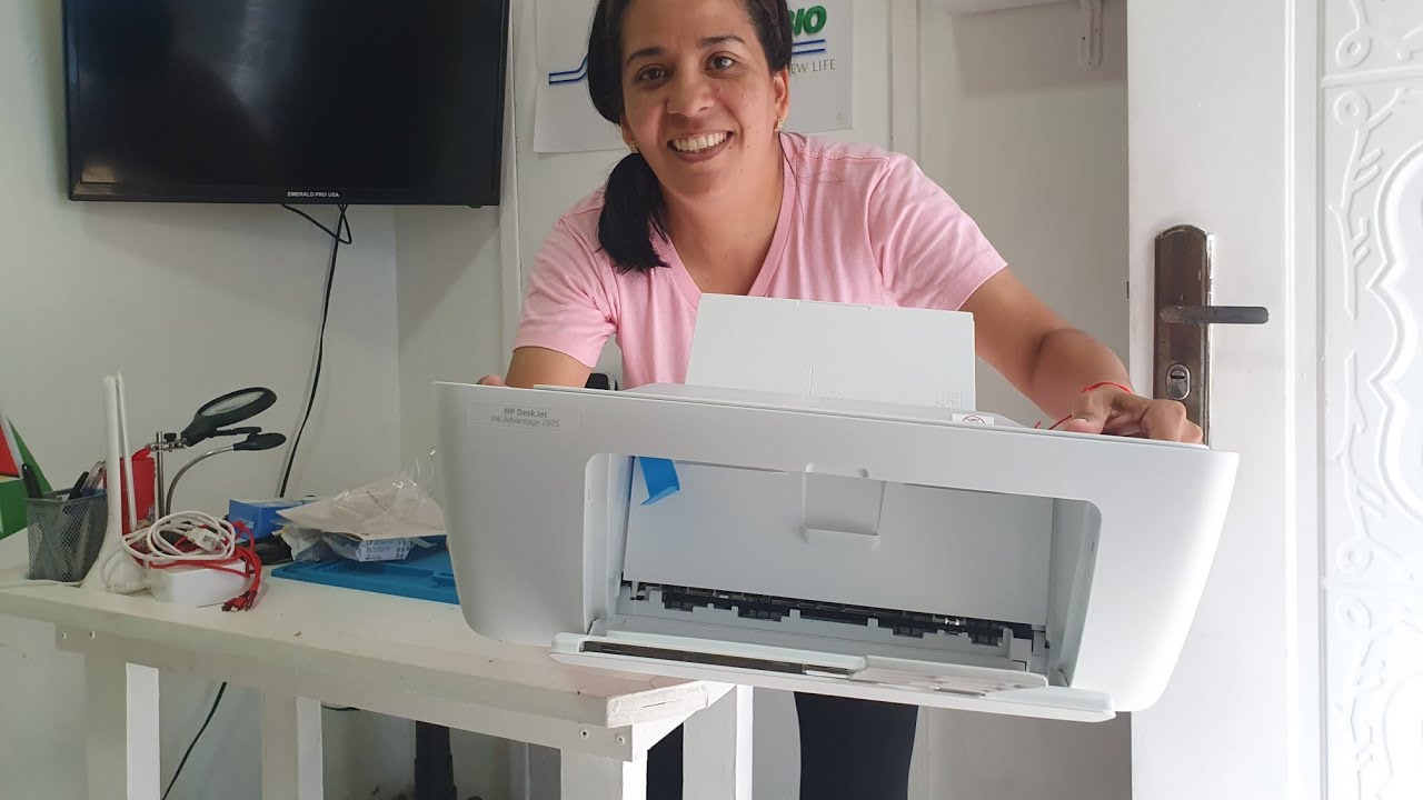 Unboxing y configuracion de impresora HP 2800/2875 by ElectroBio 