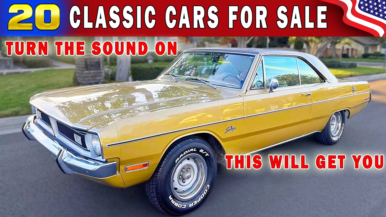 Driver Deals Available! 20 Classic Cars for Sale CHEAP!!