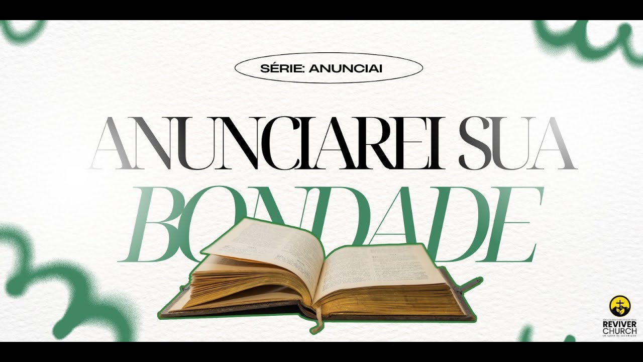 Anunciarei Sua Bondade