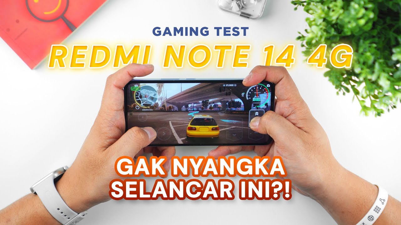 GAMING TEST REDMI NOTE 14 4G❗️