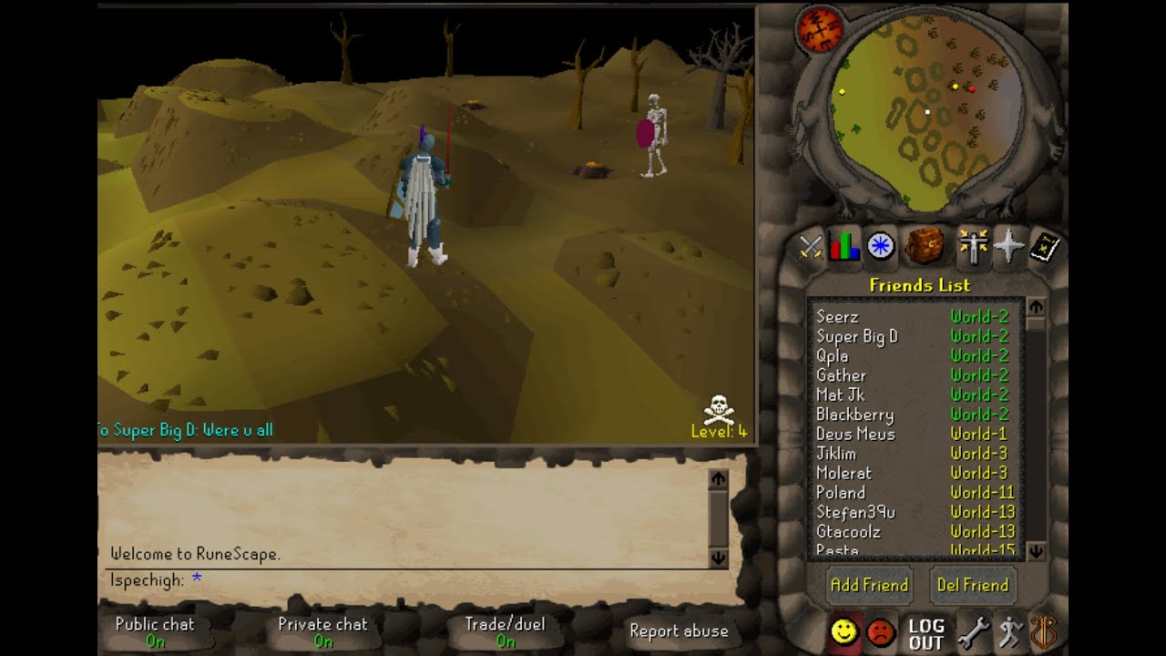 RuneScape Nostalgic pking in edge
