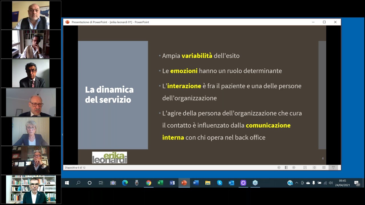 Practice Management in Health, 24 Aprile 2021