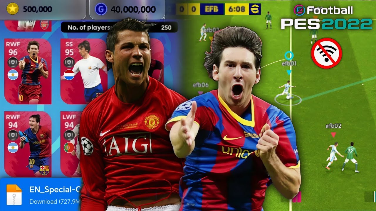 eFootball PES 2022 - Installation Guide, English Commentary & Gameplay!