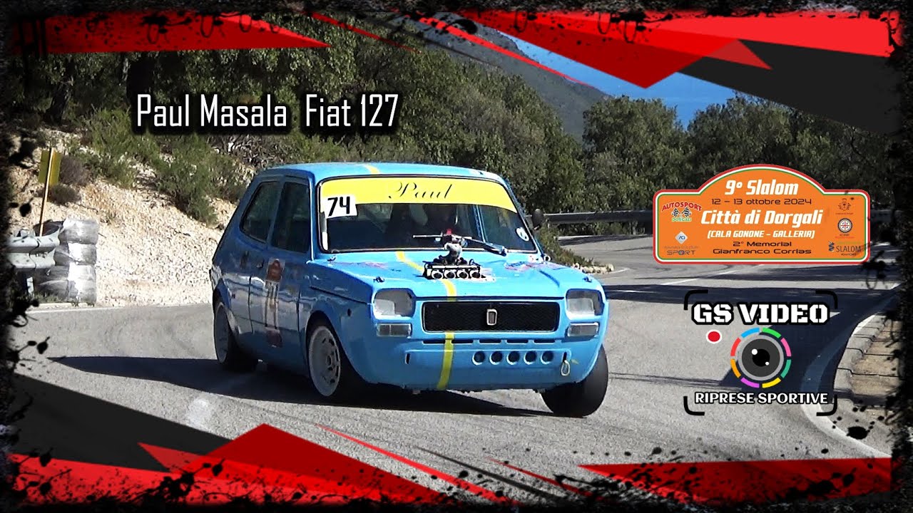 9° Slalom Città di Dorgali 2024 | Paul Masala | Fiat 127