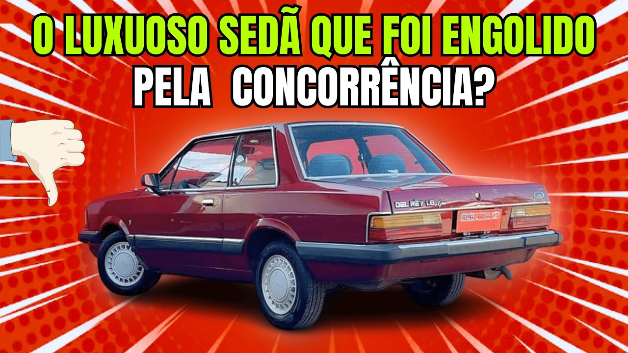 Ford Del Rey Ghia :  A versão mais luxuosa que trouxe itens exclusivos para a década de 80