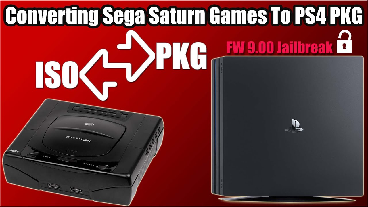 How To Convert Sega Saturn Games To PS4 PKG