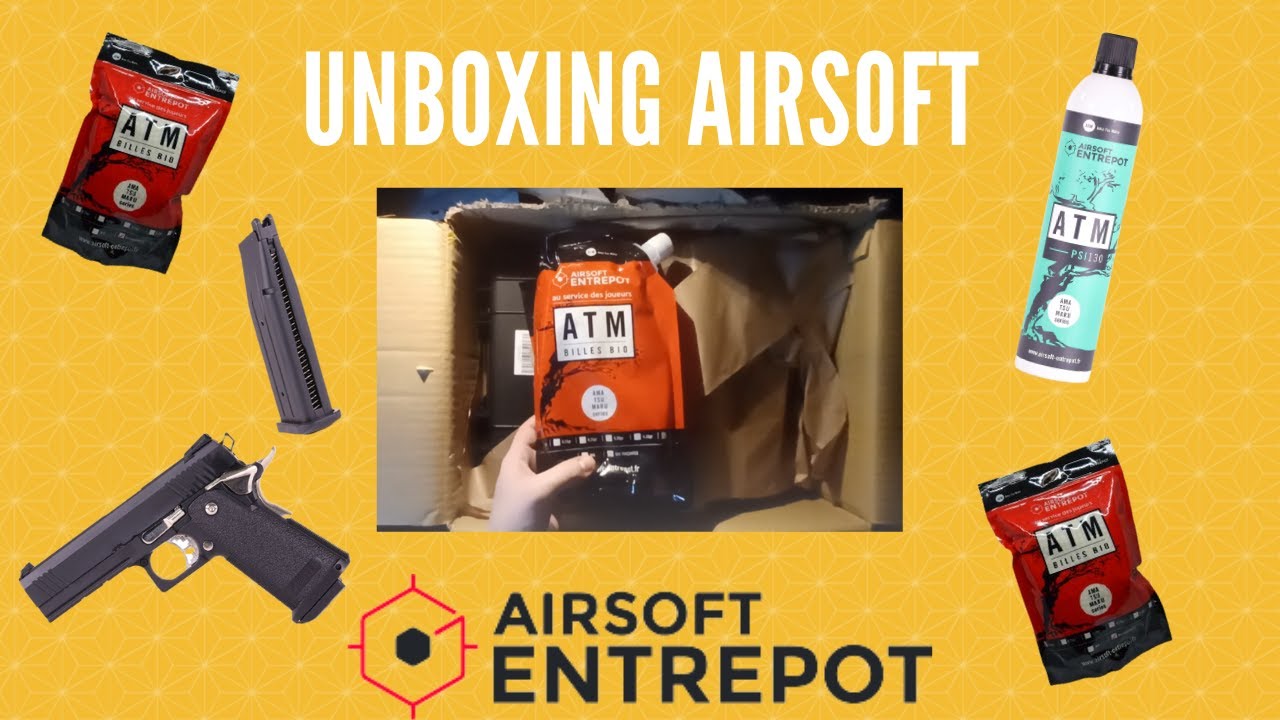 UNBOXING AIRSOFT ENTREPOT !  (Cmdt ELITE)