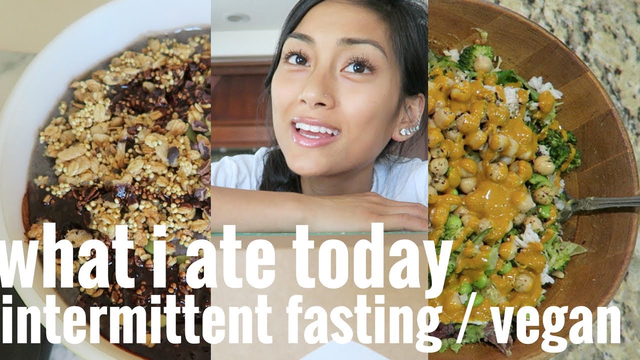 ✩ WHAT I ATE TODAY✩ // INTERMITTENT FASTING
