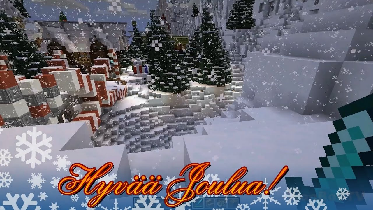 Minecraft Suomi - Joulun salaisuuksien etsintää