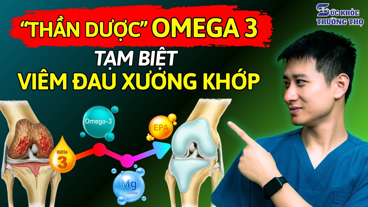 Omega 3 Có Tốt Cho Xương Khớp Không? Cách Giảm Viêm Khớp Thoái Hóa