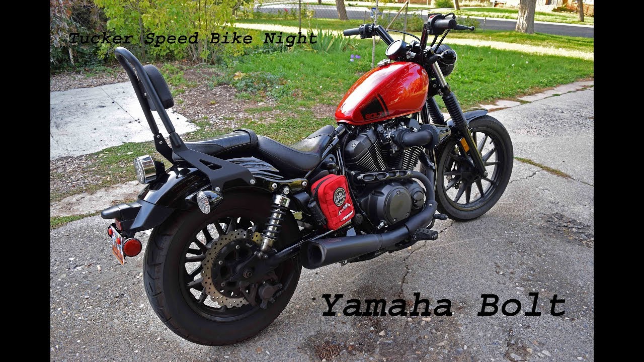 Yamaha Bolt at Tucker Speed Bike Night and Burnouts!!!!