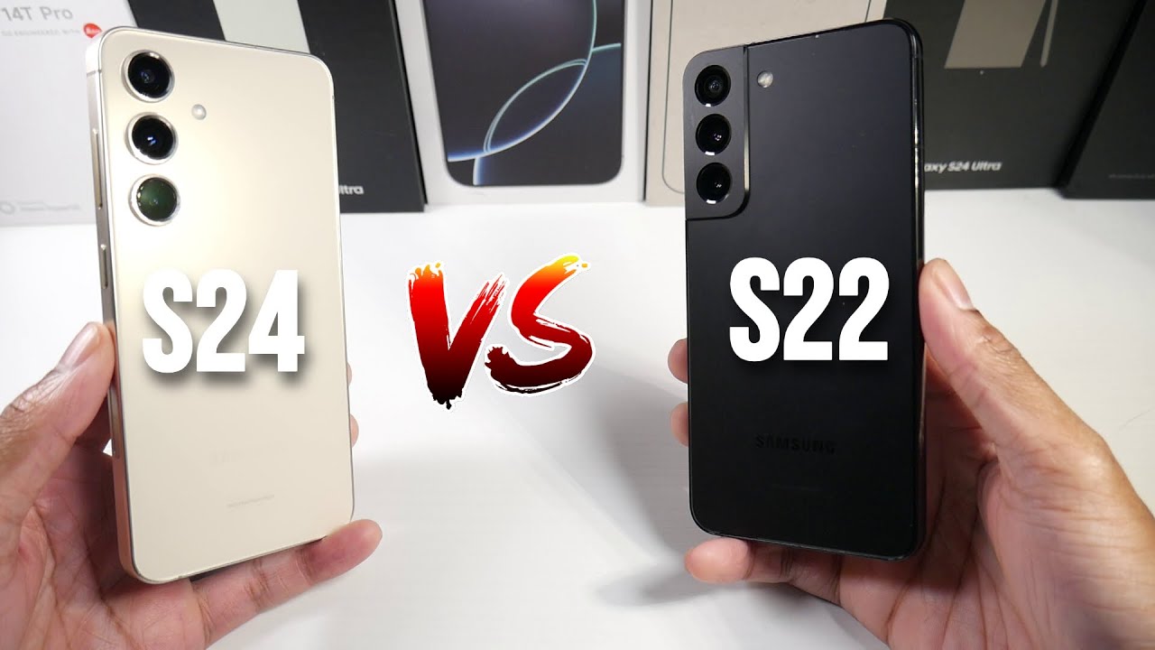 Samsung Galaxy S24 VS Samsung Galaxy S22 - (Camera Comparison, PUBG, Speed Test)