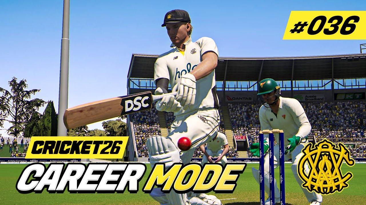 CRICKET 26 | CAREER MODE #36 | A CAPTAIN'S KNOCK!