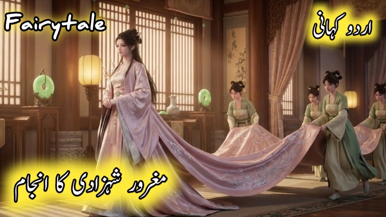 مغرور شہزادی کا انجام | New Urdu Fairytale| Urdu Stories #fairytalesstory #urdufairytales 
