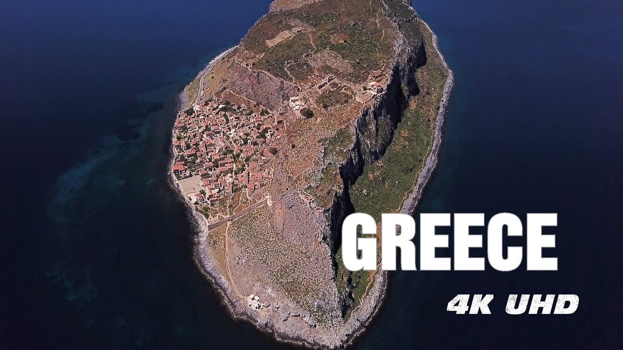 4K Drone Footage - Bird's Eye View of Greece