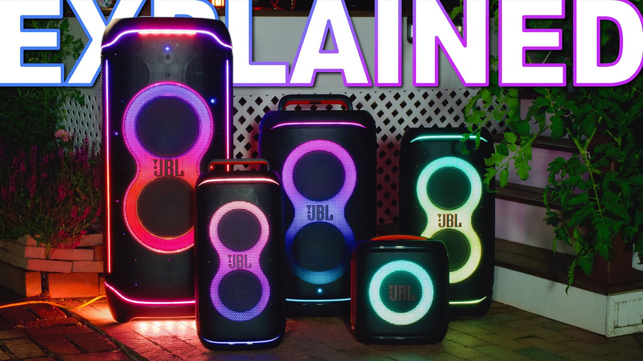 JBL Partybox Family Explained 2025