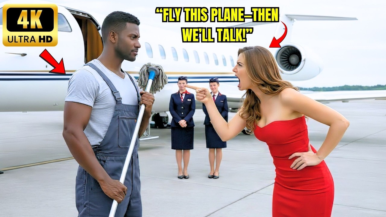 “Fly This Plane—Then We’ll Talk!” The CEO Mocked Him… Until the Black Single Father Stepped Onboard