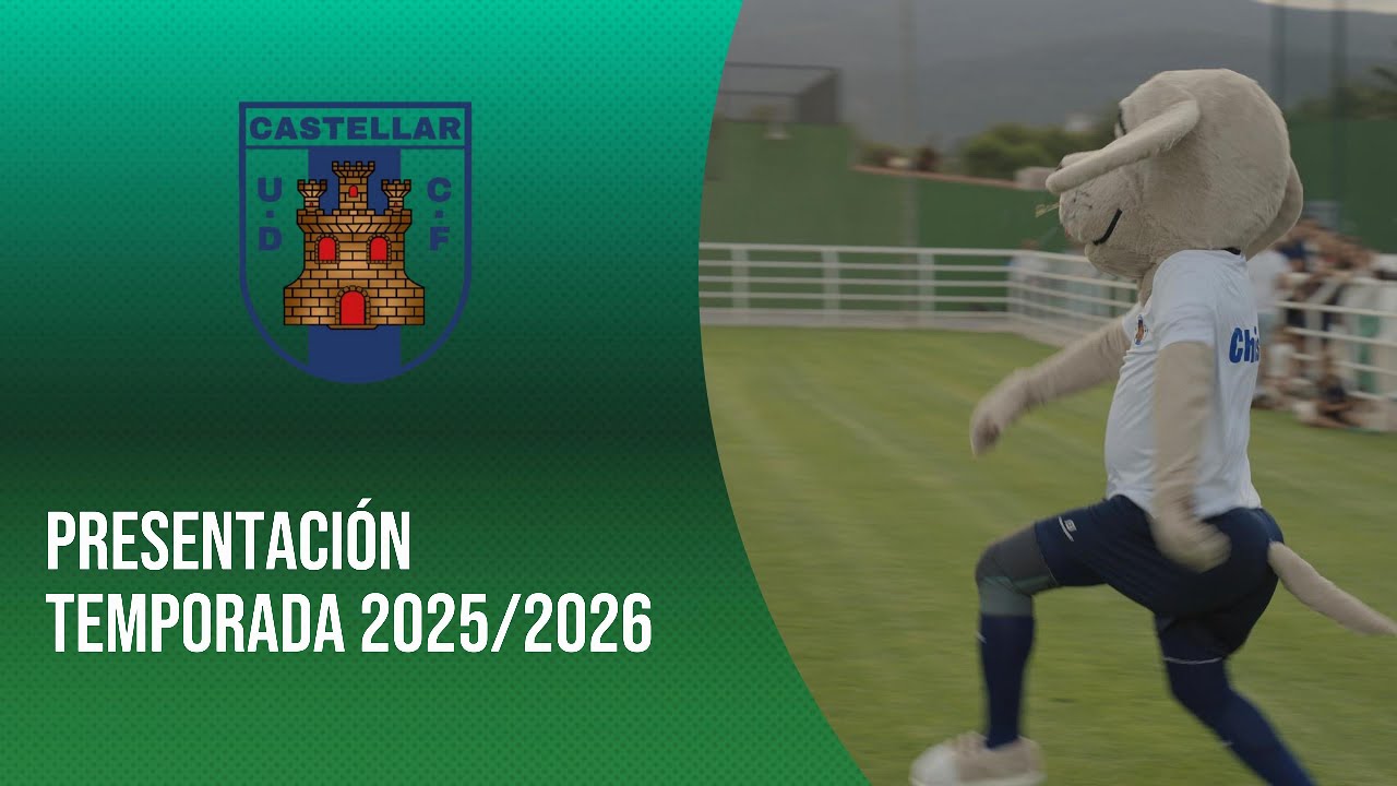 PRESENTACI&Oacute;N OFICIAL U.D. CASTELLAR C.F TEMPORADA 2025/26