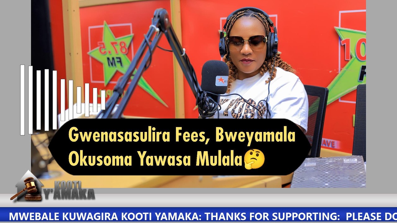 #LiveRadioProgramKKootiYamakaOmulongoBabiryeSarahEbbaluwaStarFm87.5