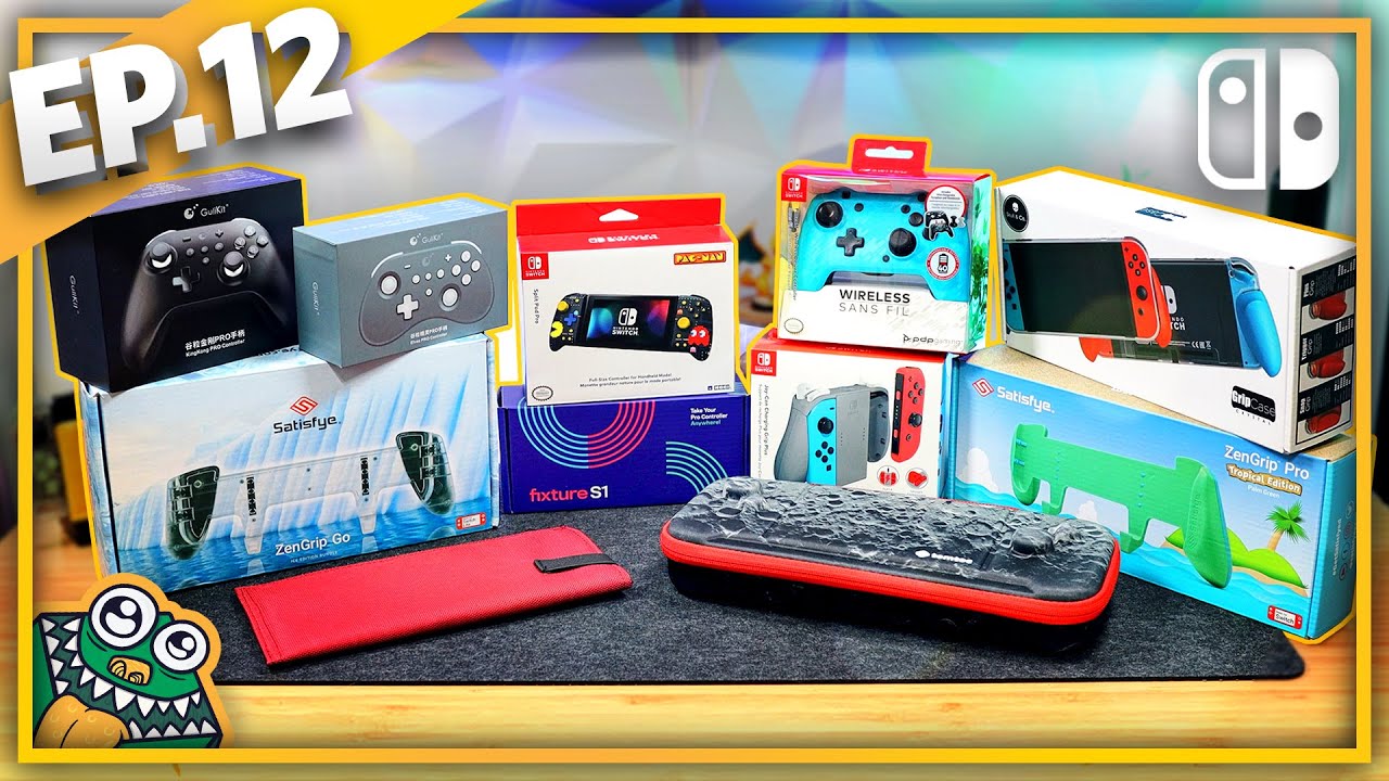 11 NEW and UPDATED Nintendo Switch Accessories - HAULED NS 🛒 Ep.12 - List and Overview