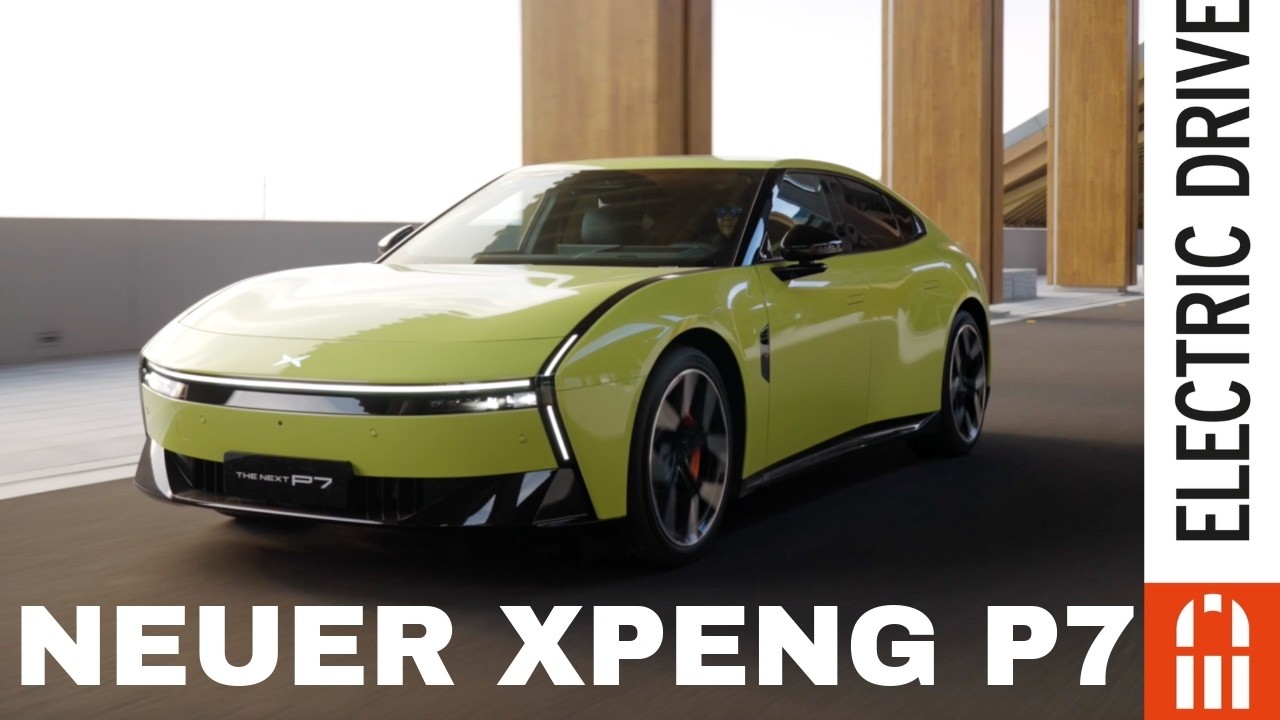 Neuer XPENG P7 - definitiv ein Messehighlight der IAA 2025?! - Electric Drive Check und Vorstellung