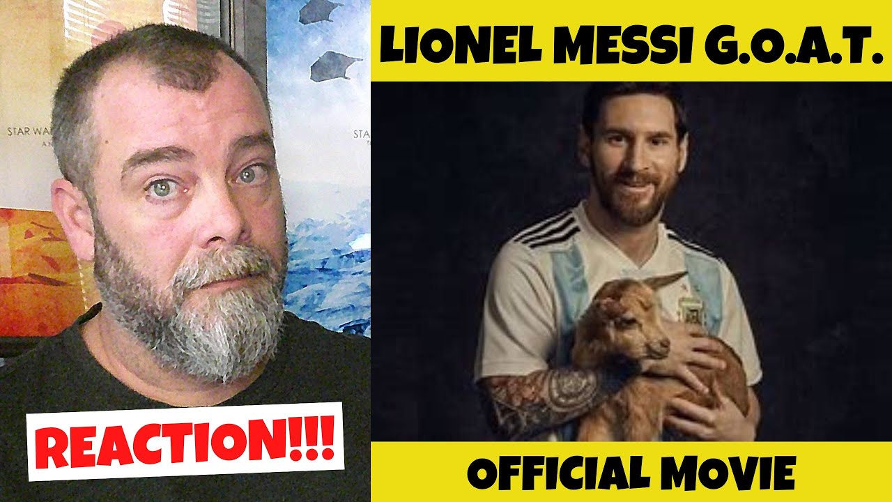 Messi G.O.A.T. REACTION