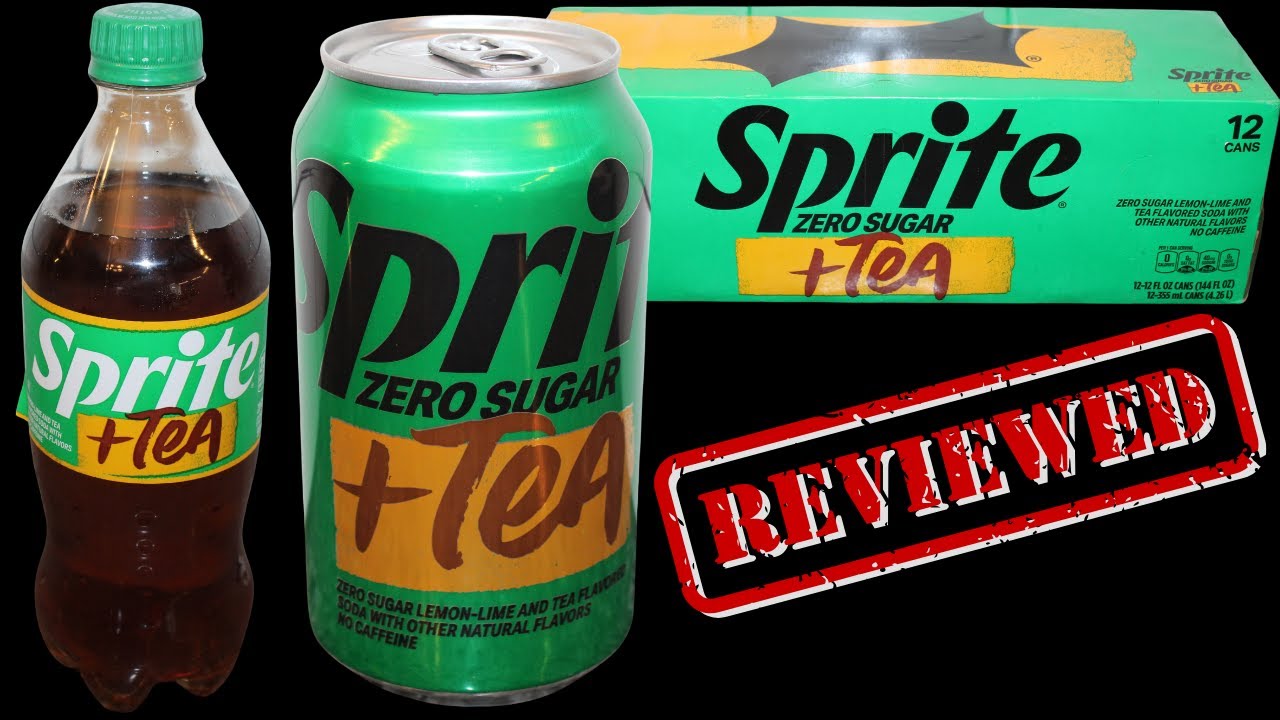 Sprite + Tea: Regular & Zero Sugar Review