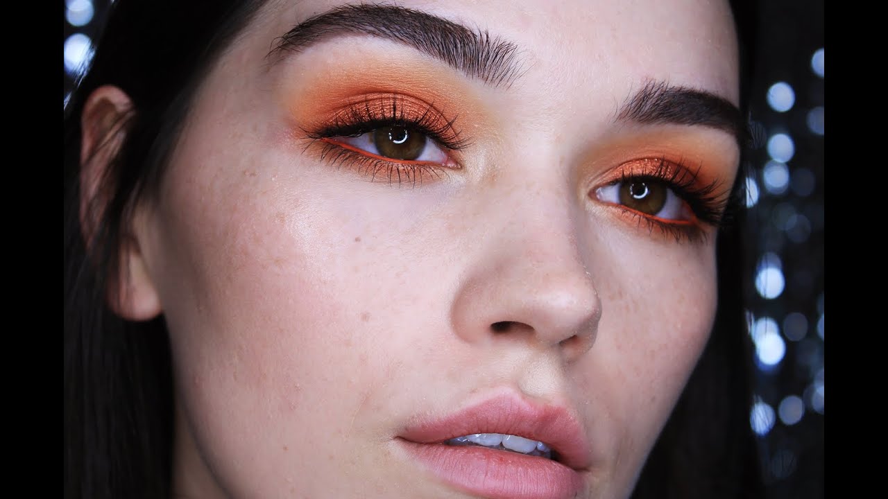 Orange Madness makeup tutorial