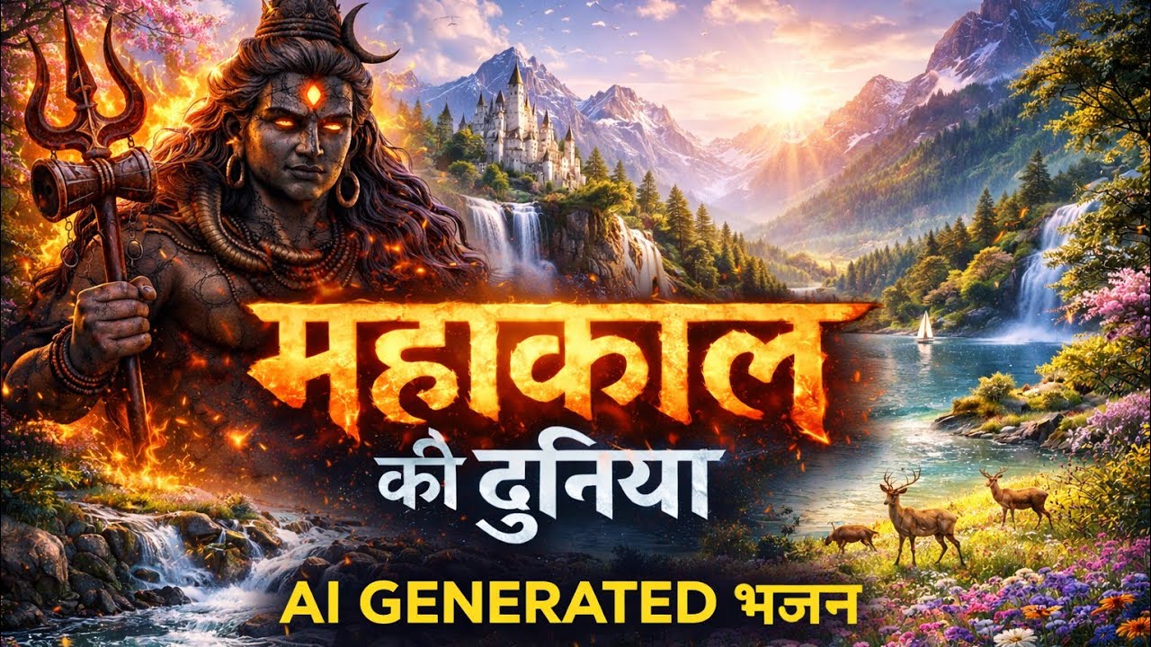 महाकाल की दुनिया | जहाँ मौत भी झुक जाए 🔱 | Powerful Shiva Bhajan| AI Generated 