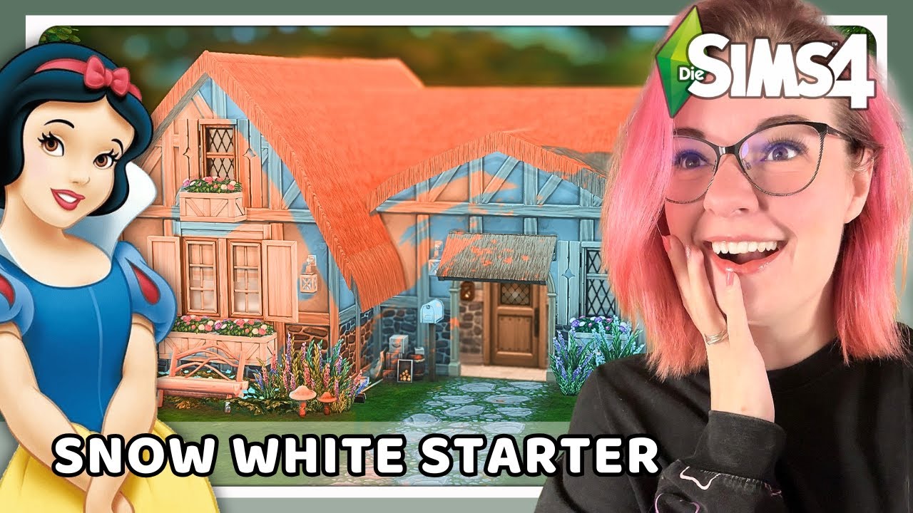 SNOW WHITE STARTER 😍🍎 Ohne CC! ● Die Sims 4: Speedbuild │ Misha KayKay