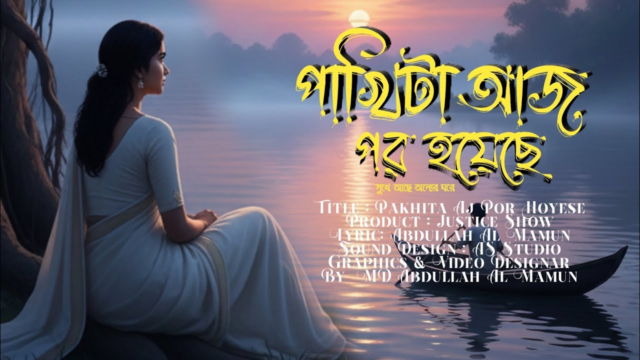 কষ্টের গান,, পাখিটা আজ পর হয়েছে,, Pakhita Aj Por Hoyese,, বিরহের গান,, Justice Show