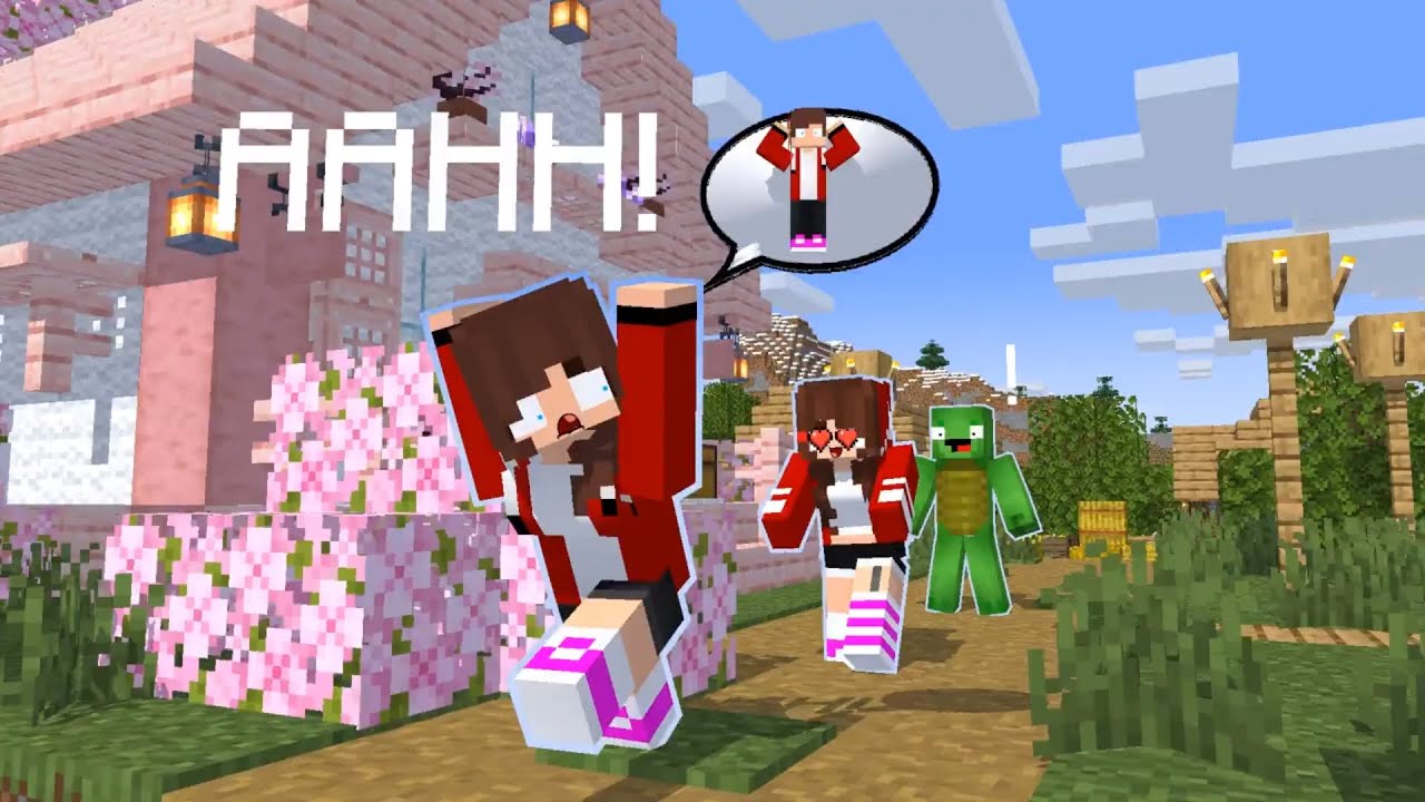 MAIZEN : JJ Becomes a girl - Minecraft Animation JJ & Mikey