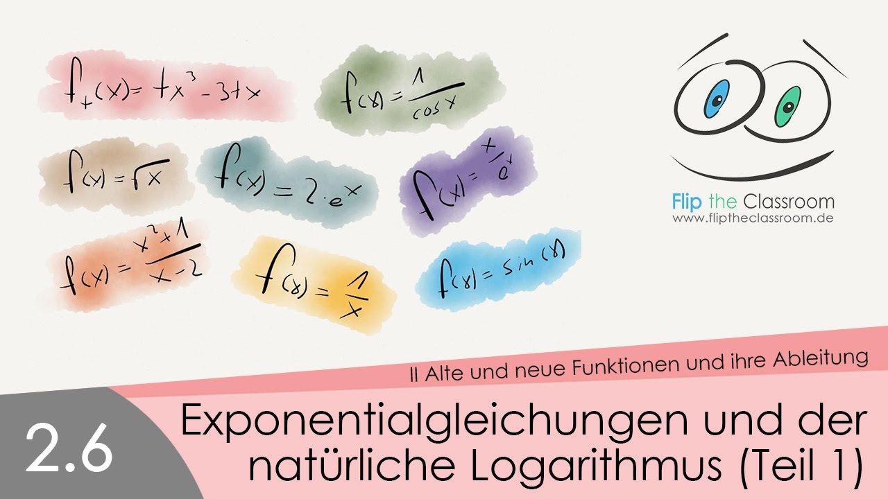 2.6 Exponentialgleichung und natürlicher Logarithmus (Teil 1)
