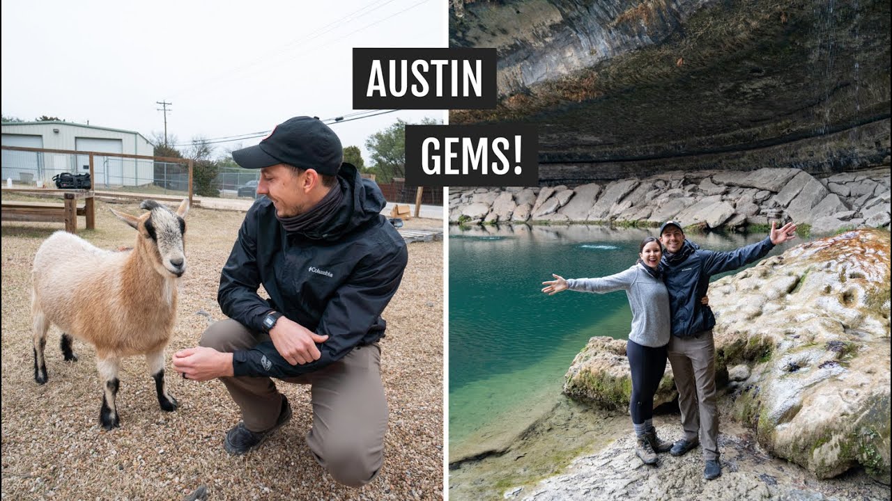 Visiting some of Austin’s best LOCAL spots! (Hamilton Pool, coffee with a GOAT 🐐, & brunch!)