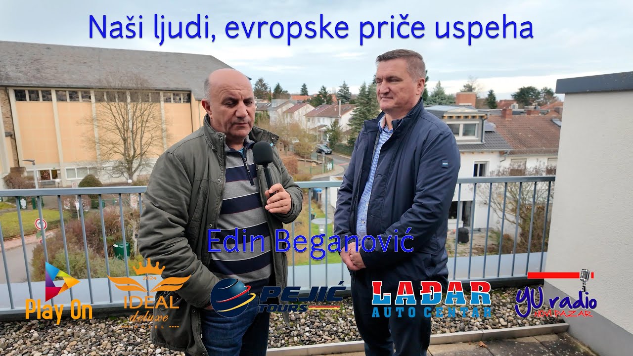 Nasi ljudi, evropske price uspeha - Edin Dino Beganovic