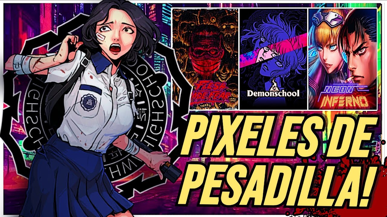 ¡SANGRE, PIXÉLES y PESADILLAS! Los nuevos INDIES más oscuros de PLAYSTATION