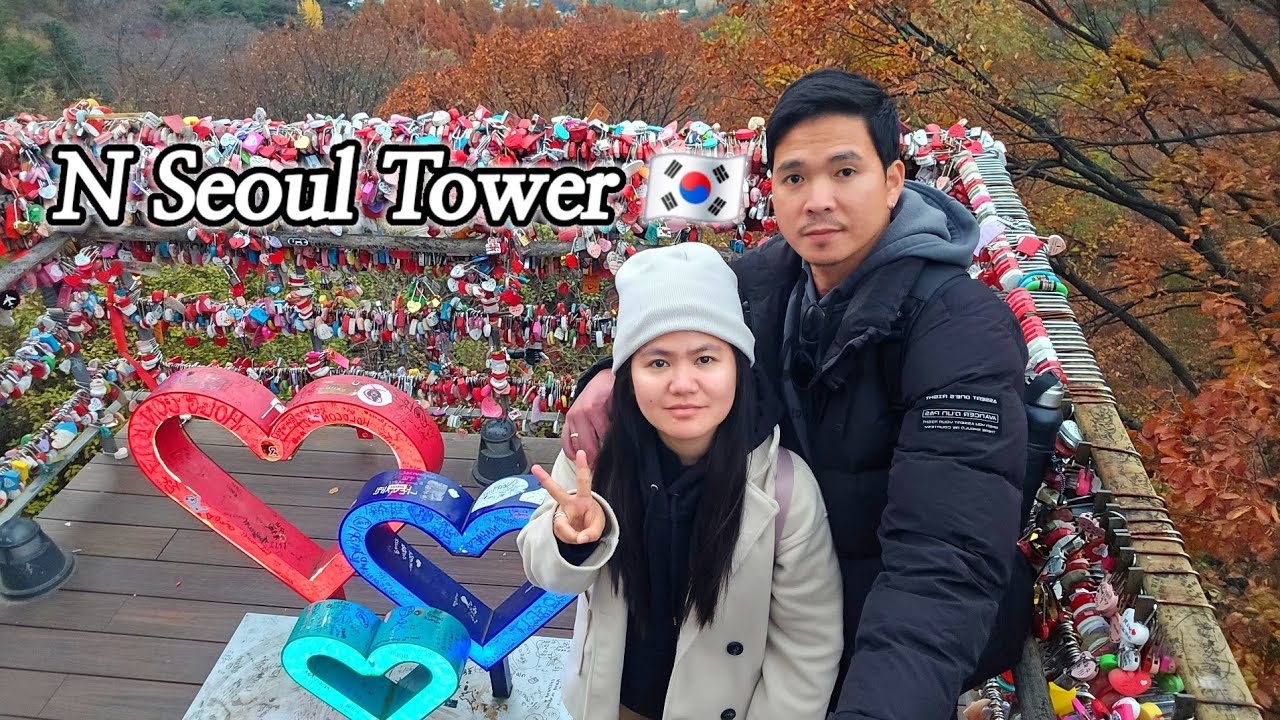 Namsan Seoul Tower in South Korea 🇰🇷 