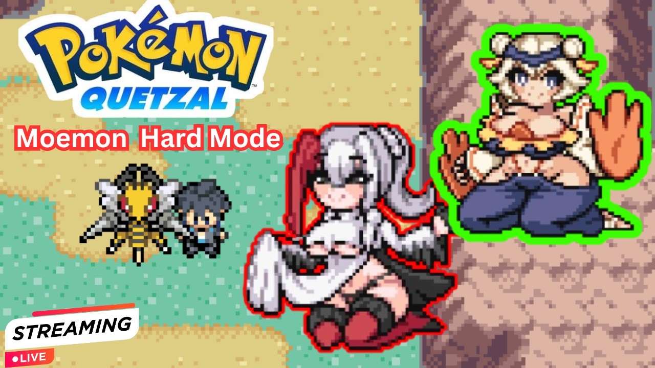 🔴MOEMON QUETZAL HARD  part 3 Gym 3 susahkah?