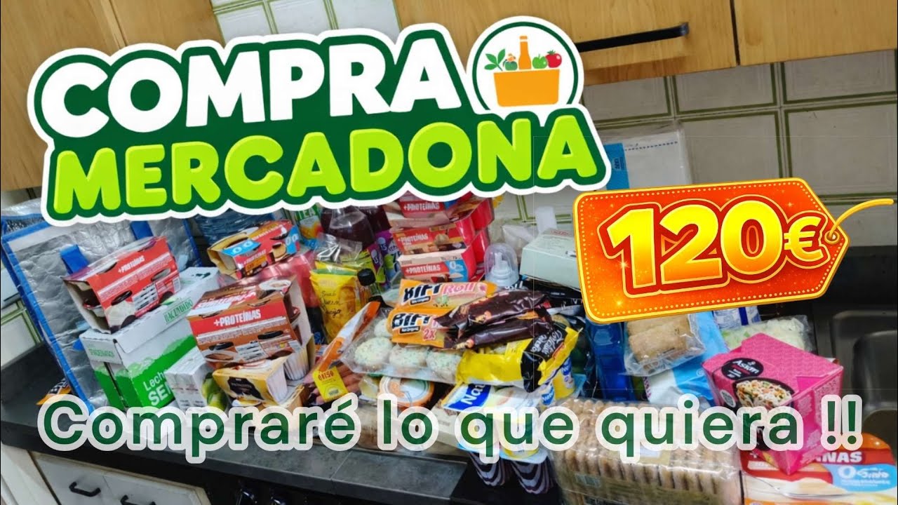Compra Mercadona 🛒 Comprar&eacute; lo que quiera! Como quiera! Donde pueda! 😜