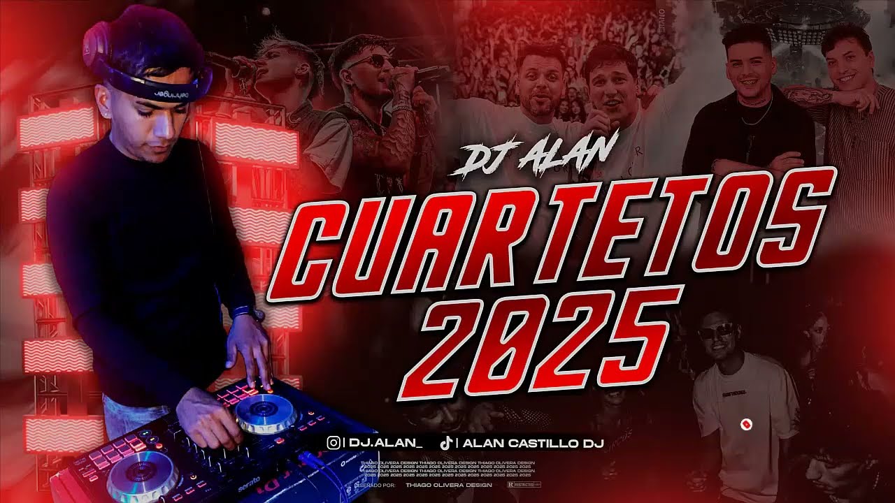SET MIX CUARTETOS 2025 - LO NUEVO - DJ ALAN