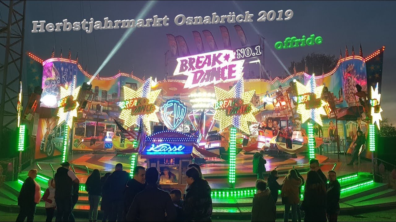 Break Dance No.1 (Welte)(Showfahrt) - Herbstjahrmarkt Osnabrück 2019 [offride]