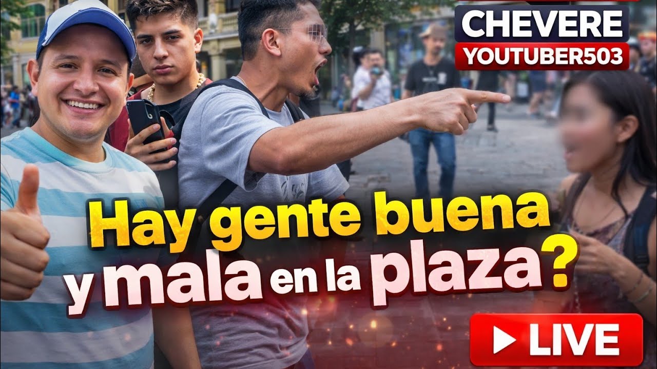 Chevere en Vivo: Hay gente buena y mala en la plaza?