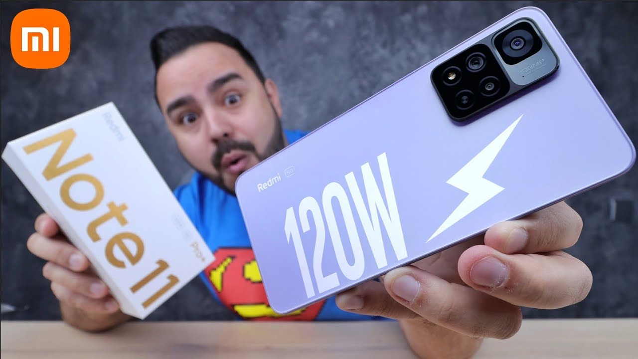 O MELHOR de TODOS OS TEMPOS ! Xiaomi REDMI NOTE 11 PRO+ com HyperCharge de 120W ⚡