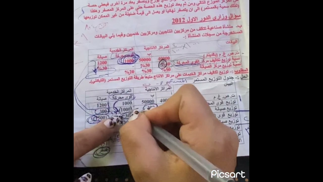 التوزيع الخامس والاخير-من الفصل الثاني-التوزيع المستمر