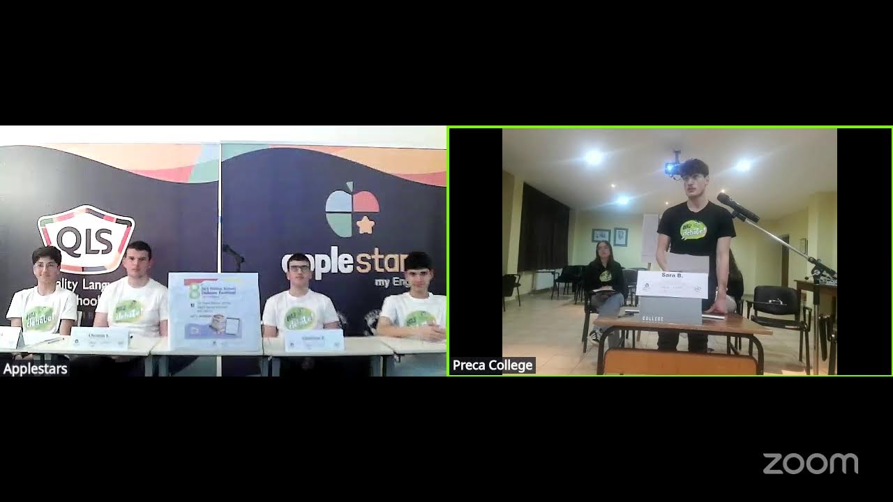 8th QLS Online School Debate Festival_Level B2 - Friday 13th March 2026