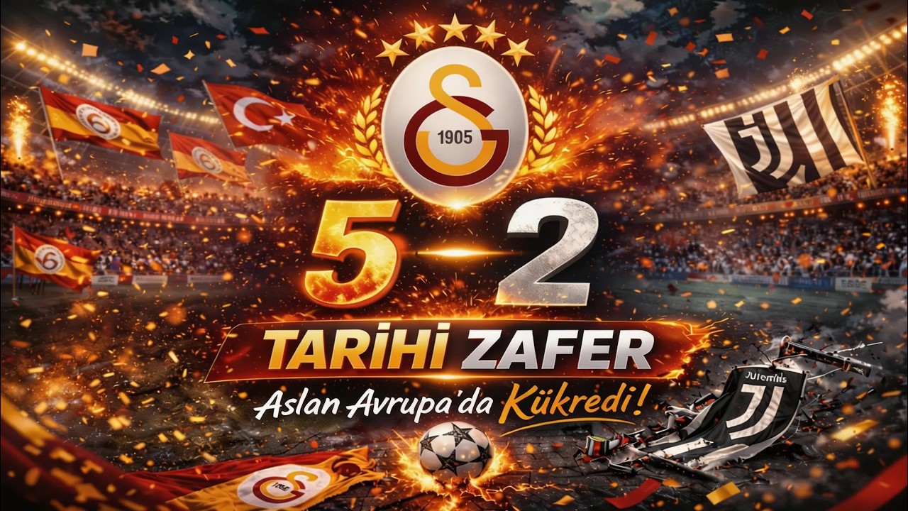 GALATASARAY JUVENTUS TARİHİ ZAFER EKİPLE İZLEDİK